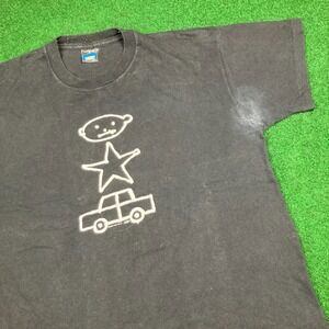 Vintage U2 Band Shirt Mens XL Black 1992 Zoo TV Tour Concert England Promo 90s